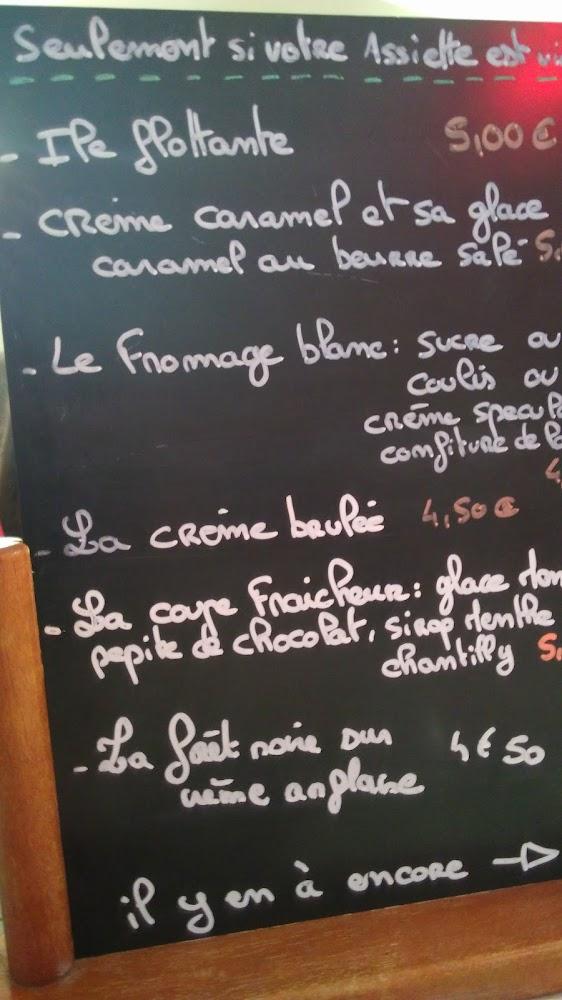 Le Lion d'Or - Menu Image 4